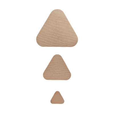 Aplikacja łatka trójkąt beż