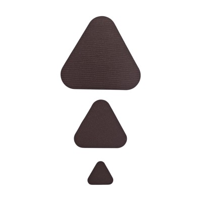 Aplikacja łatka trójkąt brąz