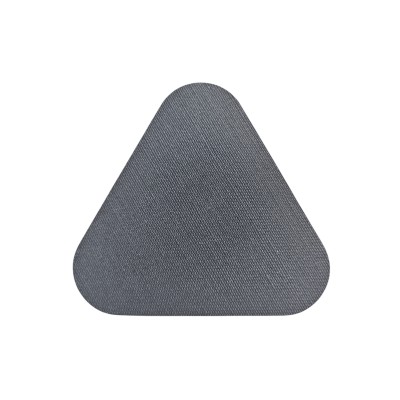 Aplikacja łatka trójkąt ciemny szary
