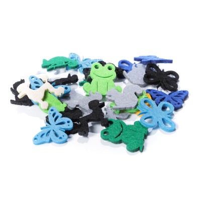 Elementy Filcowe MIX 27 szt. - ZWIERZĘTA