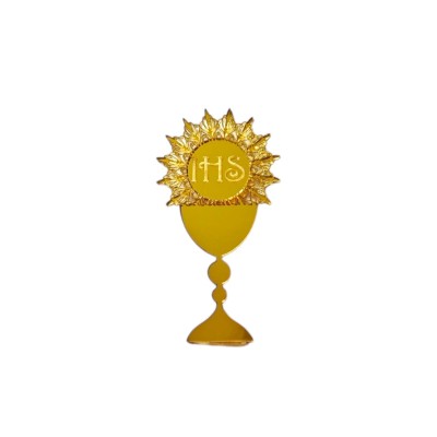 Topper / Dekor na tort - Kielich IHS dekor