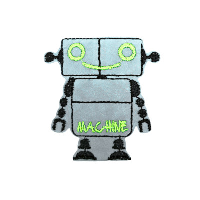 Naszywka na ubranie odblaskowa MACHINE