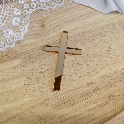 Topper / Dekor na tort - Krzyż duży