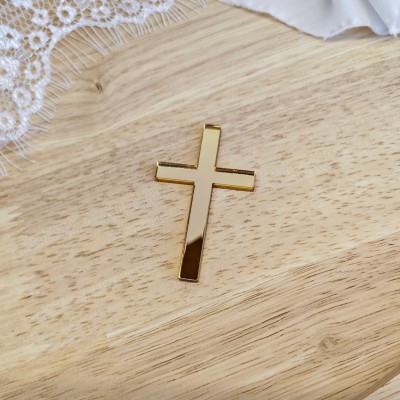 Topper / Dekor na tort - Krzyż mały
