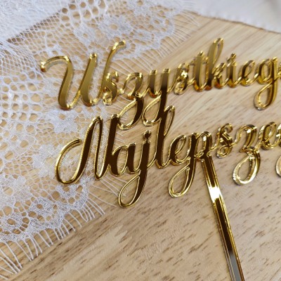 Topper Wszystkiego Najlepszego