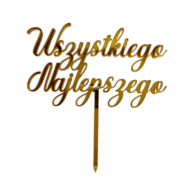 Topper Wszystkiego Najlepszego