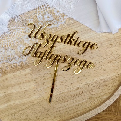 Topper Wszystkiego Najlepszego