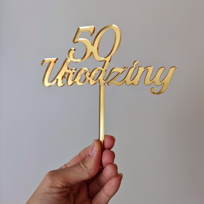 Topper 50 Urodziny