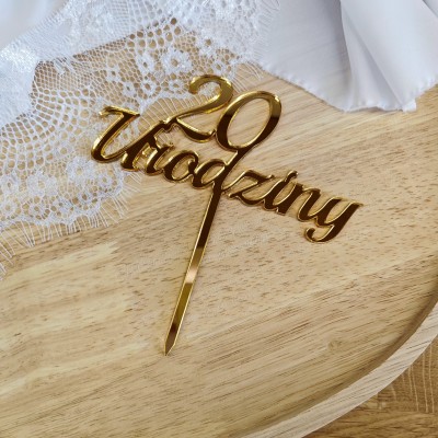 Topper 20 Urodziny