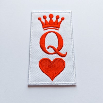 Aplikacja termoprzylepna naprasowanka Queen