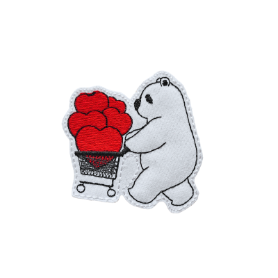 Aplikacja termoprzylepna naprasowanka MIŚ