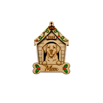 Bombka Piesek + Imię