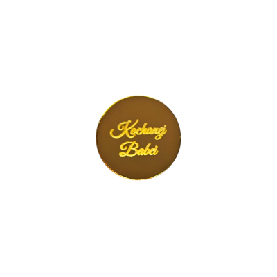 Topper / Dekor na tort - Grawer Kochanej Babci