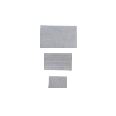 Aplikacja łatka prostokąt biały