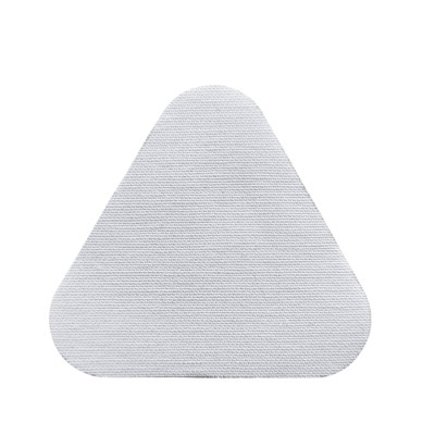 Aplikacja łatka trójkąt biały